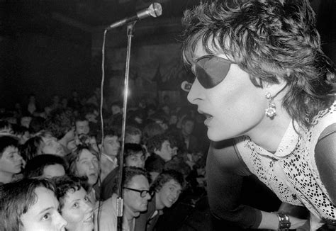 Candid photos of Siouxsie and The Banshees in the late 1970s